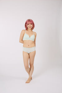 Wireless Light Pad Lace Bra
