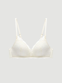 Wireless Push Up Lace Bra