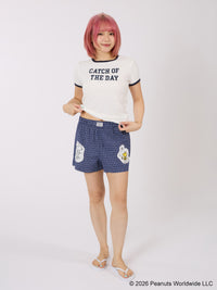 Snoopy Collection, Woven Graphic Shorts