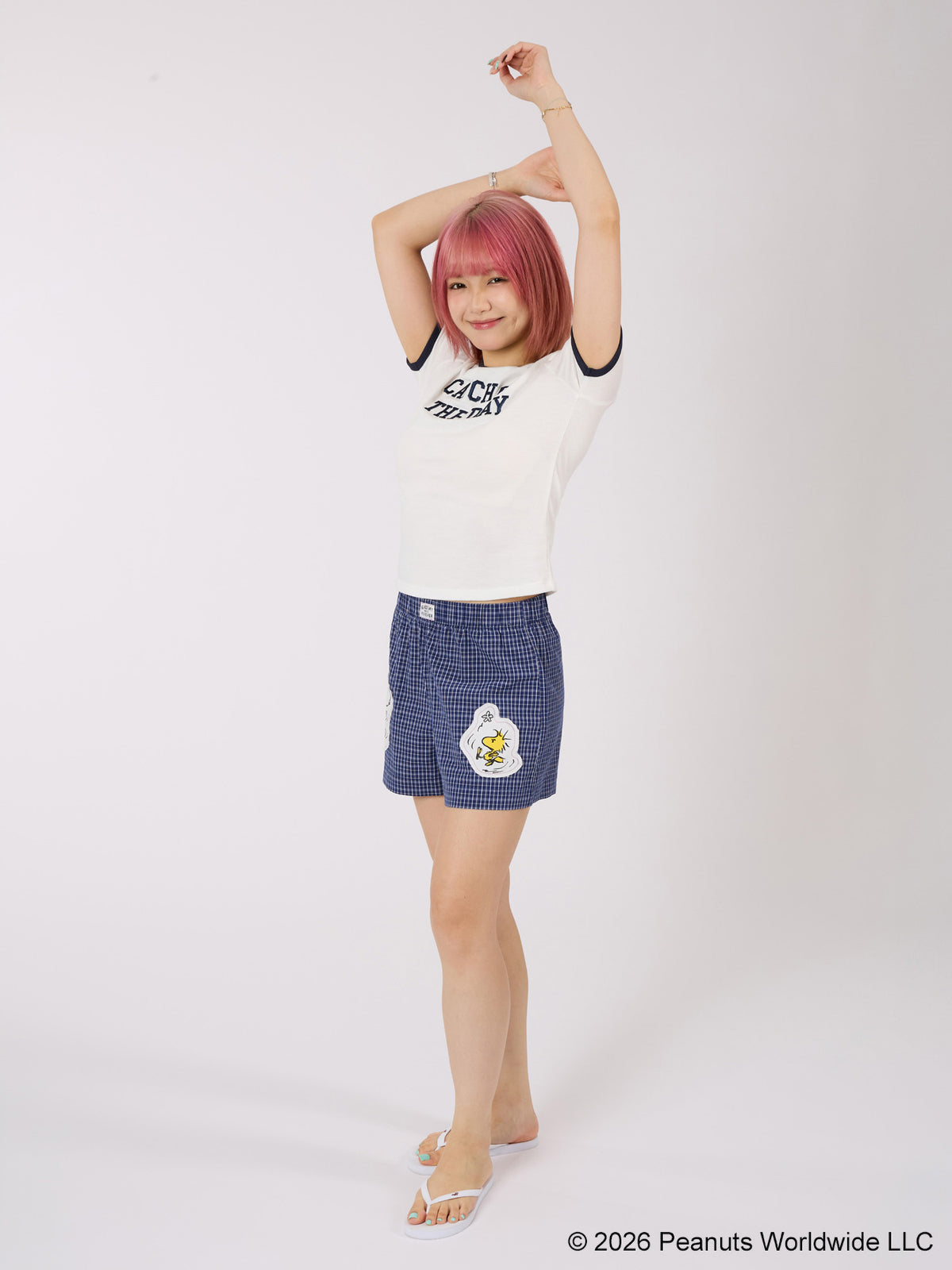 Snoopy Collection, Woven Graphic Shorts