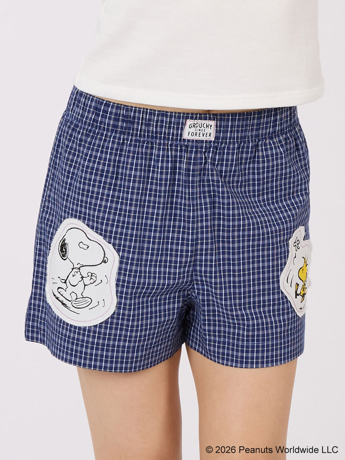 Snoopy Collection, Woven Graphic Shorts