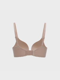 ANNABELL, Seamless Wireless Push-up Bra - 8f6-camel