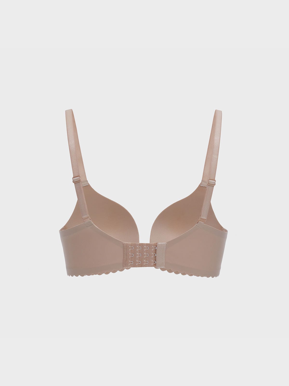 ANNABELL, Seamless Wireless Push-up Bra - 8f6-camel