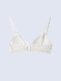 LOVIE, Wireless Light Pad Lace Bra - 8f6-offwhite