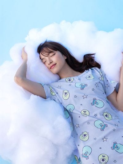 Disney Pixar Collection, Mike & Sulley Cotton Sleep Dress
