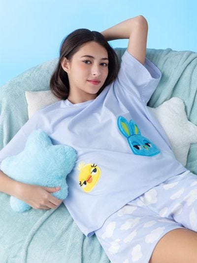 Disney Pixar Collection, Ducky and Bunny Cotton Pajama Set