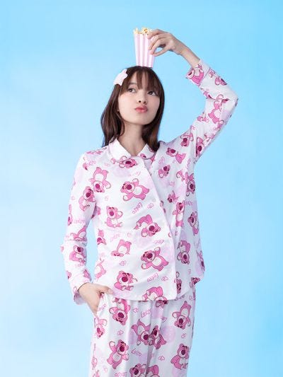 Disney Pixar Collection, Lotso Fleece Pajama Set