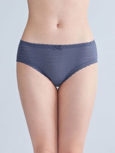 JENNA P SOLID, Lace Hipster Panty